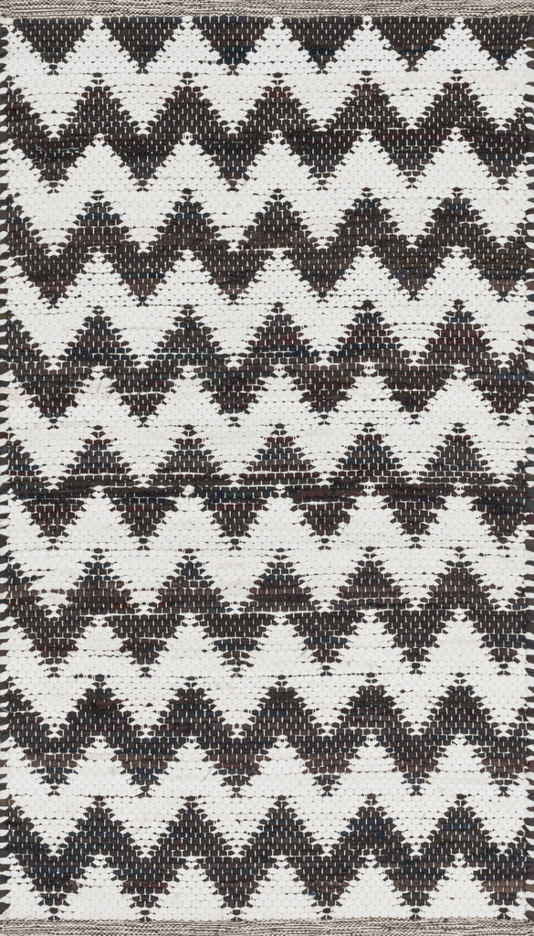 Loloi Vivian HVI01 Dark Brown Area Rug main image
