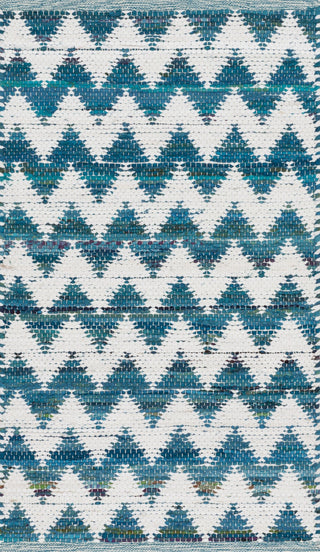 Loloi Vivian HVI01 Teal Area Rug main image