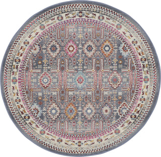 Nourison Vintage Kashan VKA05 Grey/Multi Area Rug