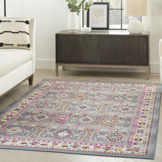 Nourison Vintage Kashan VKA05 Grey/Multi Area Rug