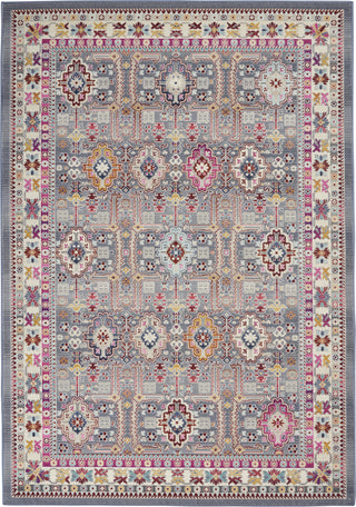 Nourison Vintage Kashan VKA05 Grey/Multi Area Rug