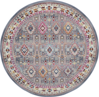 Nourison Vintage Kashan VKA05 Grey/Multi Area Rug