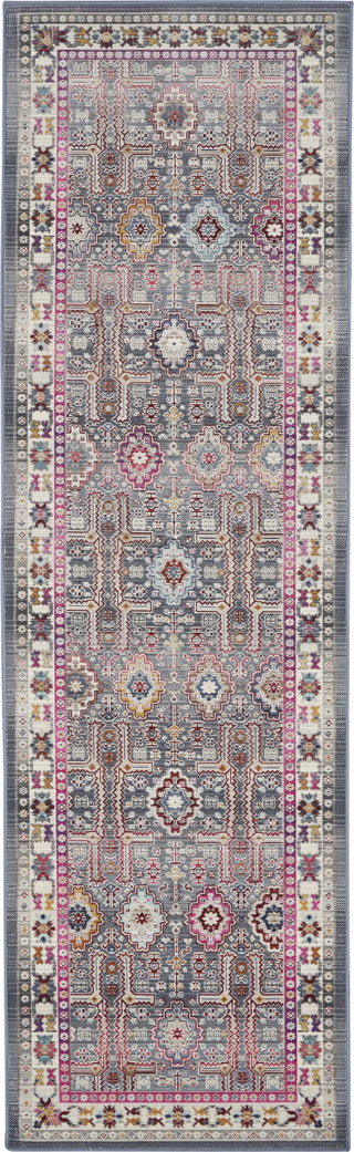 Nourison Vintage Kashan VKA05 Grey/Multi Area Rug