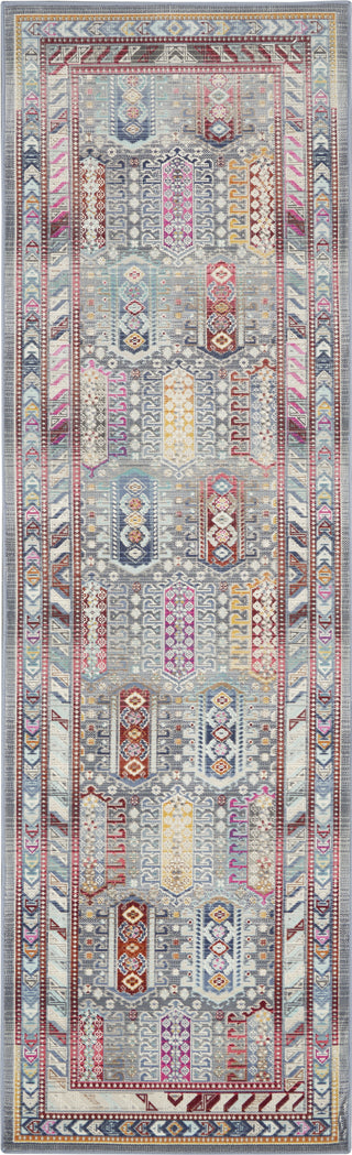 Nourison Vintage Kashan VKA06 Grey/Multi Area Rug