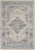 Nourison Vintage Kashan VKA07 Ivory Blue Area Rug