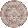 Nourison Vintage Kashan VKA07 Red/Ivory Area Rug