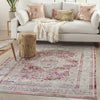 Nourison Vintage Kashan VKA07 Red/Ivory Area Rug