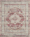Nourison Vintage Kashan VKA07 Red/Ivory Area Rug