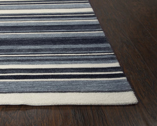 Rizzy Villa VLA103 Charcoal/Gray Area Rug Corner Image