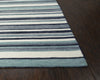 Rizzy Villa VLA105 Aqua/Gray Area Rug Corner Image