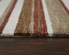 Rizzy Villa VLA106 RUST Area Rug Edge Image