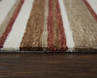 Rizzy Villa VLA106 RUST Area Rug Edge Image