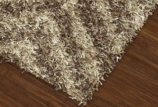 Dalyn Visions VN21 Taupe Area Rug Closeup