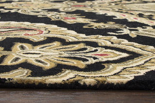 Rizzy Valintino VN249A Black Area Rug 