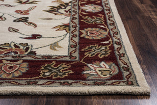 Rizzy Valintino VN9666 Beige Area Rug Edge Shot