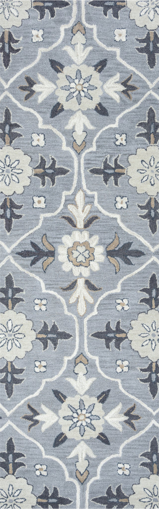 Rizzy Valintino VN9687 Gray Area Rug Runner