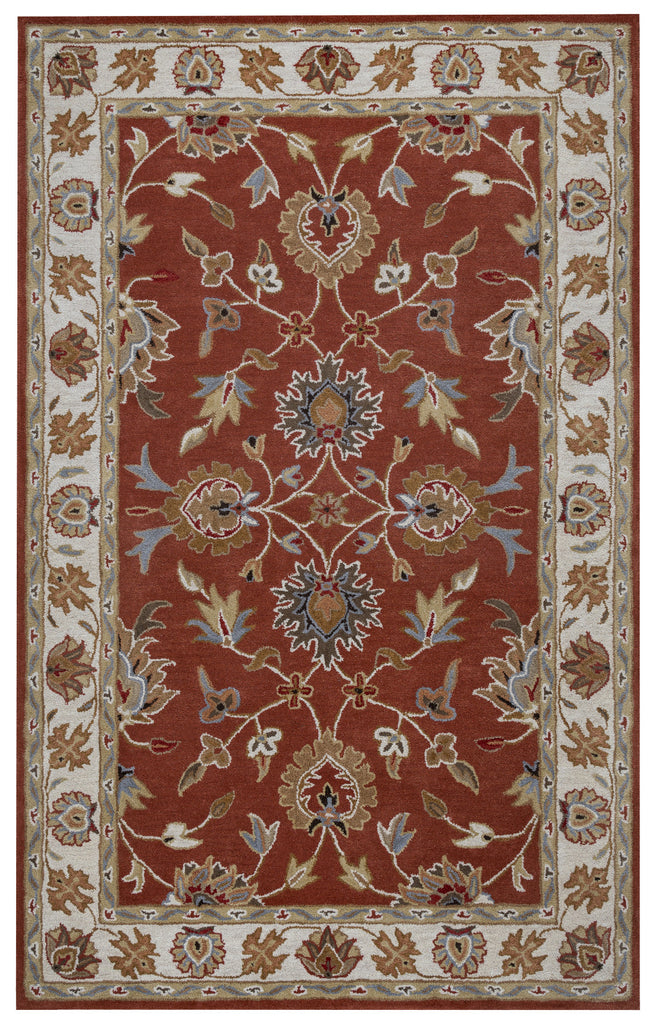Rizzy Valintino VN9713 Rust Area Rug
