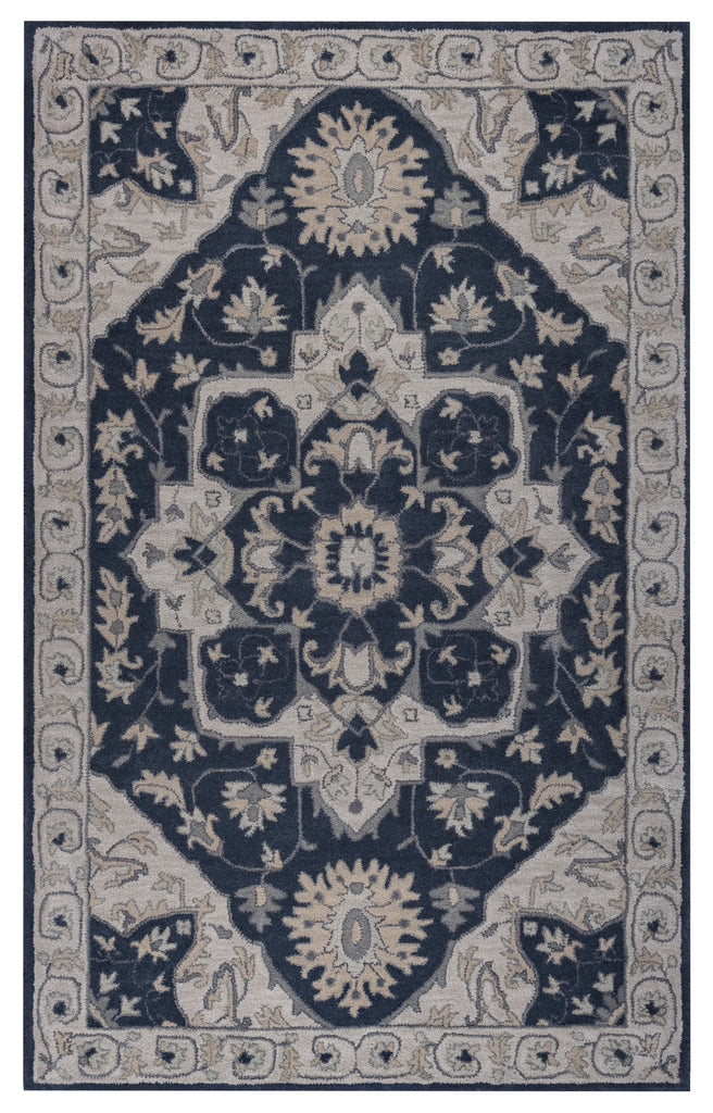 Rizzy Valintino VN9977 Blue/Gray Area Rug