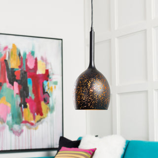 Surya Vandyke VND-004 Black Pendant Lifestyle Image Feature