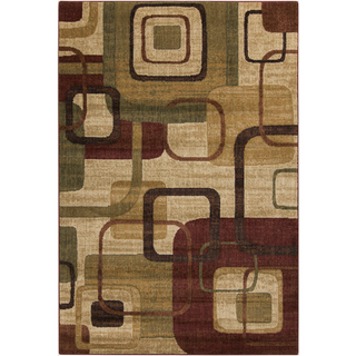 Surya Ventura VNT-7011 Burgundy Area Rug 5'3'' x 7'3''