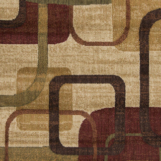 Surya Ventura VNT-7011 Burgundy Machine Loomed Area Rug Sample Swatch