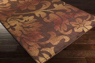 Surya Ventura VNT-7021 Taupe Area Rug Corner Shot