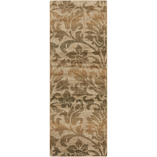 Surya Ventura VNT-7023 Olive Area Rug 2'7'' x 7'3'' Runner