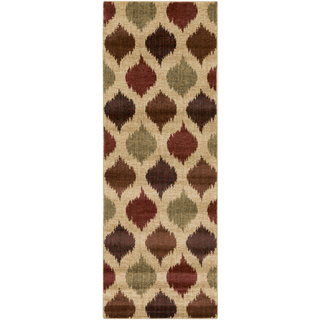 Surya Ventura VNT-7026 Rust Area Rug 2'7'' x 7'3'' Runner