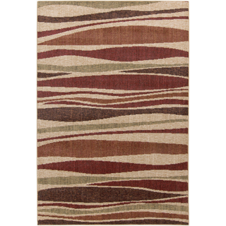 Surya Ventura VNT-7027 Burgundy Area Rug 5'3'' x 7'3''