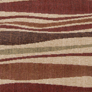 Surya Ventura VNT-7027 Burgundy Machine Loomed Area Rug Sample Swatch