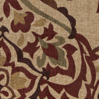 Surya Ventura VNT-7031 Burgundy Area Rug Sample Swatch