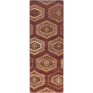 Surya Ventura VNT-7034 Cherry Area Rug 2'7'' x 7'3'' Runner