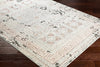 Surya Venezia VNZ-2301 Rose Beige Medium Gray Charcoal Area Rug Corner Image