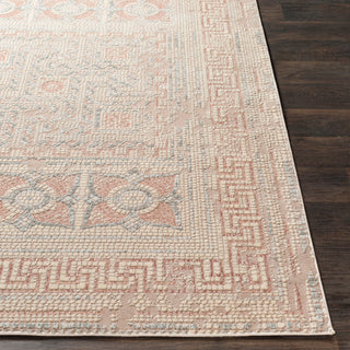 Surya Venezia VNZ-2303 Rose Camel Beige Medium Gray Area Rug Detail Image