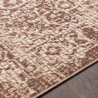 Surya Venezia VNZ-2308 Dark Brown Beige Camel Area Rug Texture Image