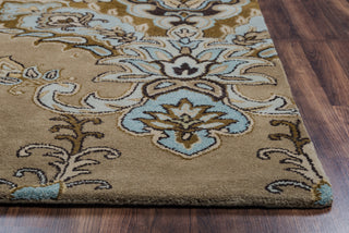 Rizzy Volare VO1683 Brown Area Rug Edge Shot