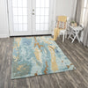 Rizzy Vogue VOG102 Blue Area Rug  Feature