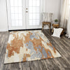 Rizzy Vogue VOG107 Brown Area Rug  Feature