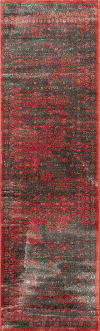 Momeni Vogue VG-03 Red Area Rug Closeup