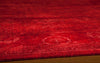 Momeni Vogue VG-05 Red Area Rug Corner Shot