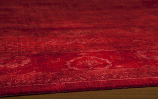 Momeni Vogue VG-05 Red Area Rug Closeup