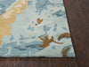 Rizzy Vogue VOG102 Blue Area Rug Corner Image