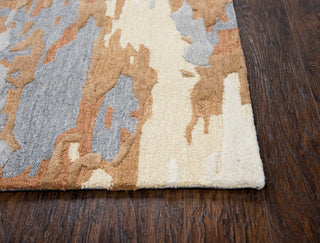 Rizzy Vogue VOG107 Brown Area Rug Corner Image