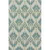 Surya Voyages VOY-52 Teal Area Rug by Malene B 5' x 8'