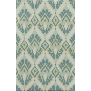 Surya Voyages VOY-52 Teal Area Rug by Malene B 5' x 8'