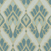 Surya Voyages VOY-52 Teal Hand Woven Area Rug by Malene B Sample Swatch