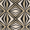 Surya Voyages VOY-58 Black Hand Woven Area Rug by Malene B Sample Swatch