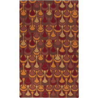 Surya Voyages VOY-59 Cherry Area Rug by Malene B 5' x 8'