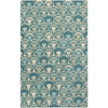 Surya Voyages VOY-61 Teal Area Rug by Malene B 5' x 8'