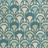 Surya Voyages VOY-61 Teal Hand Woven Area Rug by Malene B Sample Swatch